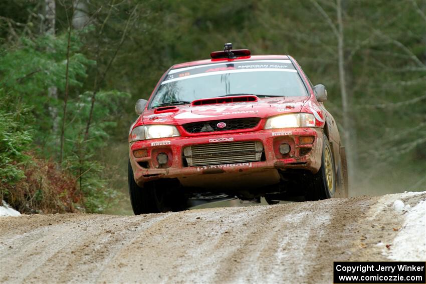 Ele Bardha / Corrina Roshea Subaru WRX STi on SS7, Hunters-McCormick Lake I.