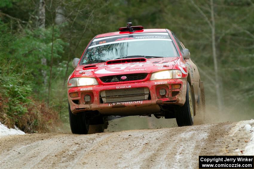 Ele Bardha / Corrina Roshea Subaru WRX STi on SS7, Hunters-McCormick Lake I.