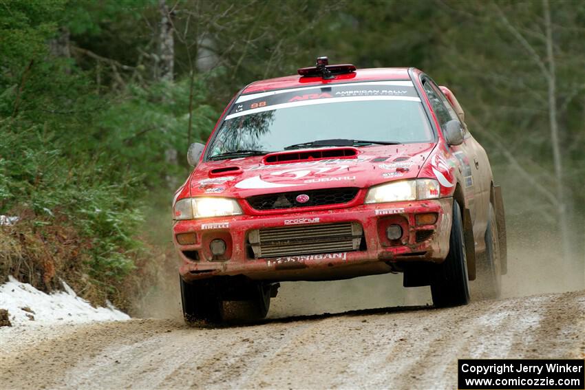 Ele Bardha / Corrina Roshea Subaru WRX STi on SS7, Hunters-McCormick Lake I.