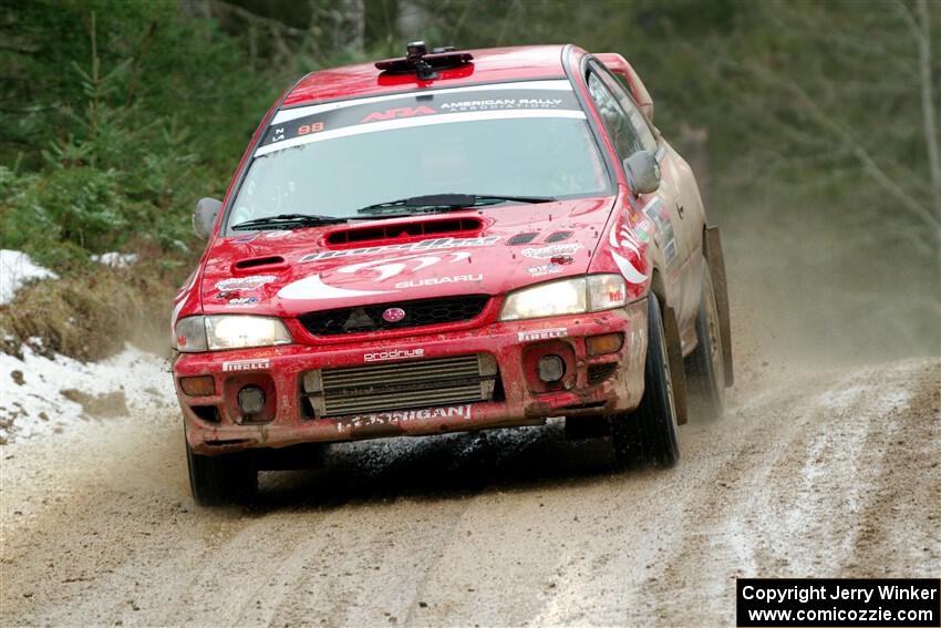 Ele Bardha / Corrina Roshea Subaru WRX STi on SS7, Hunters-McCormick Lake I.