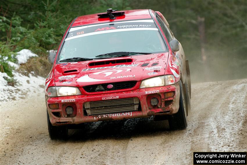 Ele Bardha / Corrina Roshea Subaru WRX STi on SS7, Hunters-McCormick Lake I.