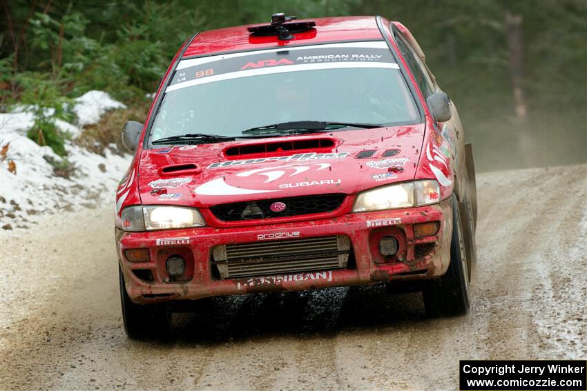 Ele Bardha / Corrina Roshea Subaru WRX STi on SS7, Hunters-McCormick Lake I.