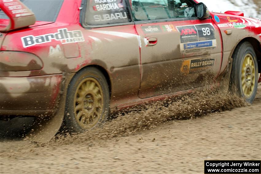 Ele Bardha / Corrina Roshea Subaru WRX STi on SS7, Hunters-McCormick Lake I.