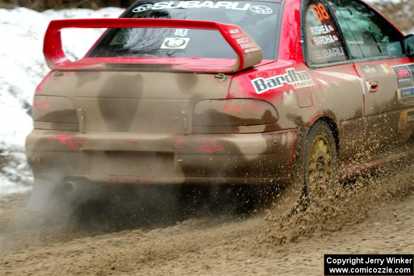 Ele Bardha / Corrina Roshea Subaru WRX STi on SS7, Hunters-McCormick Lake I.