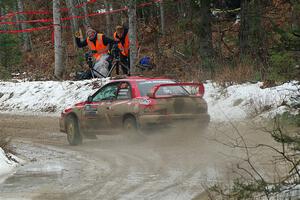 Ele Bardha / Corrina Roshea Subaru WRX STi on SS7, Hunters-McCormick Lake I.