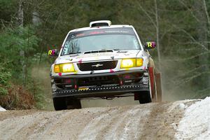 Tayler Hoevenaar / Steven Stewart Subaru Forester on SS7, Hunters-McCormick Lake I.