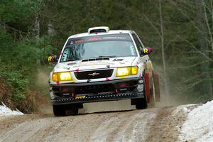 Tayler Hoevenaar / Steven Stewart Subaru Forester on SS7, Hunters-McCormick Lake I.