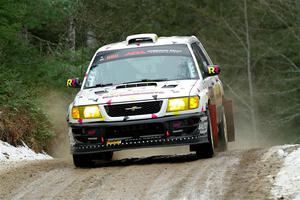 Tayler Hoevenaar / Steven Stewart Subaru Forester on SS7, Hunters-McCormick Lake I.