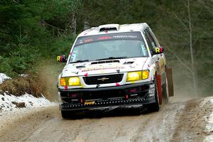 Tayler Hoevenaar / Steven Stewart Subaru Forester on SS7, Hunters-McCormick Lake I.