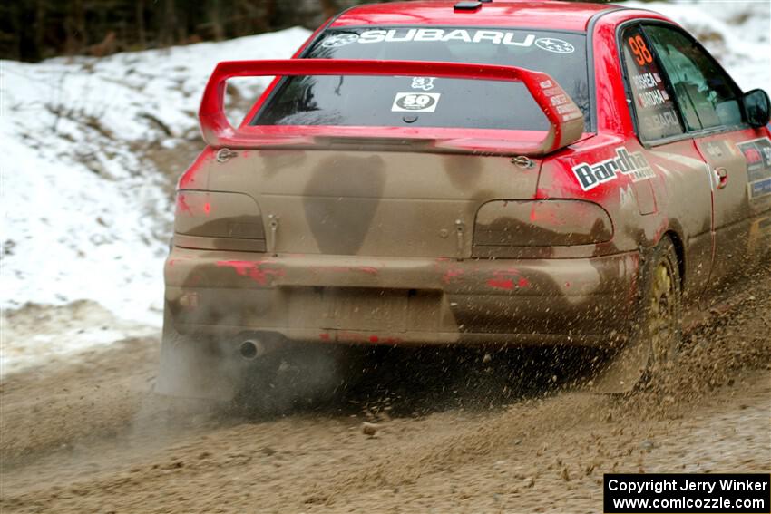 Ele Bardha / Corrina Roshea Subaru WRX STi on SS7, Hunters-McCormick Lake I.