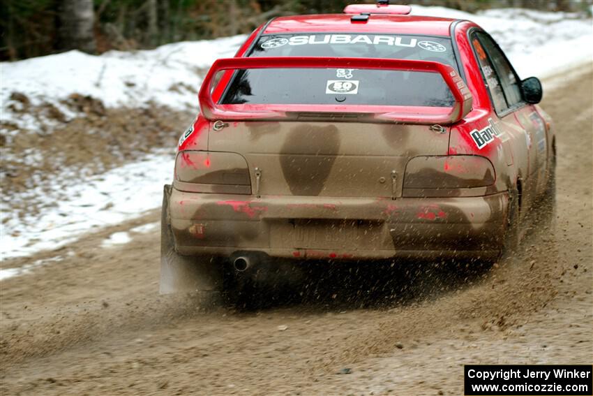 Ele Bardha / Corrina Roshea Subaru WRX STi on SS7, Hunters-McCormick Lake I.