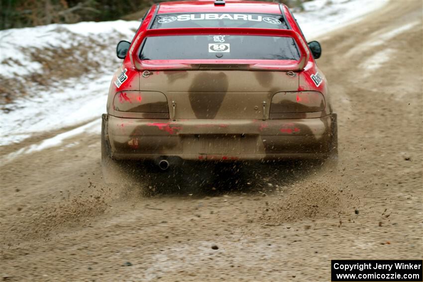 Ele Bardha / Corrina Roshea Subaru WRX STi on SS7, Hunters-McCormick Lake I.