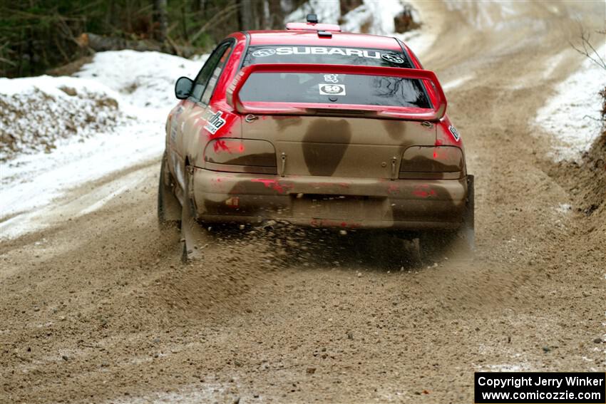 Ele Bardha / Corrina Roshea Subaru WRX STi on SS7, Hunters-McCormick Lake I.