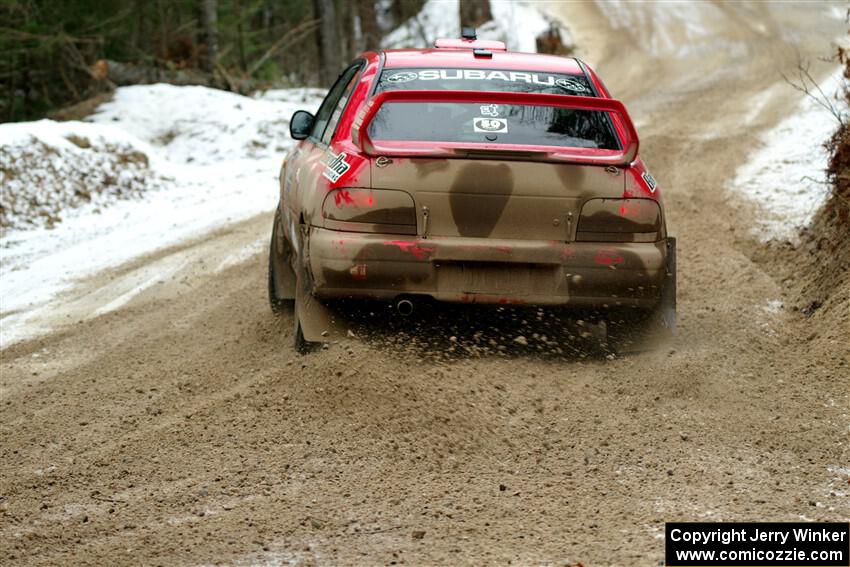 Ele Bardha / Corrina Roshea Subaru WRX STi on SS7, Hunters-McCormick Lake I.