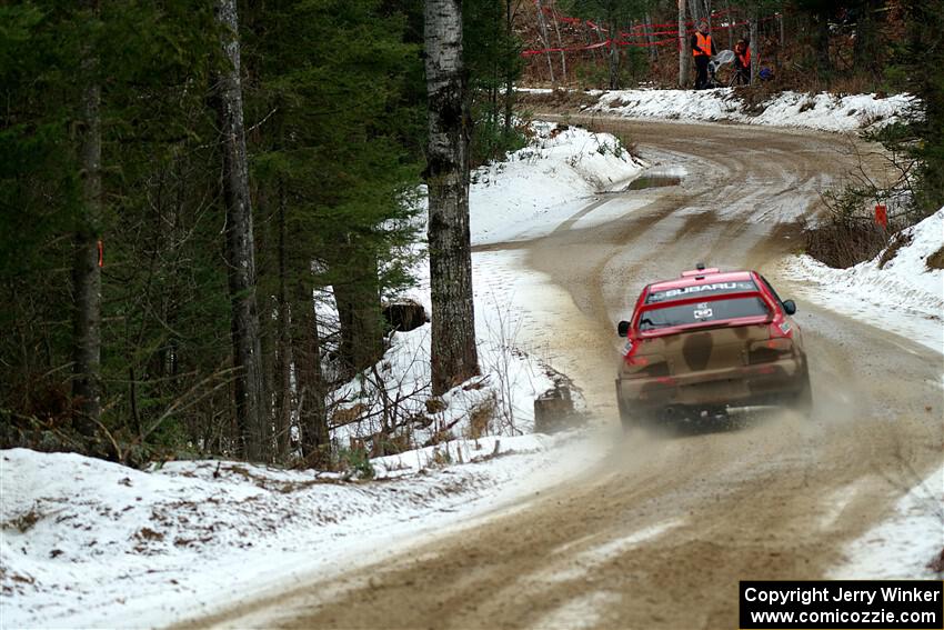 Ele Bardha / Corrina Roshea Subaru WRX STi on SS7, Hunters-McCormick Lake I.