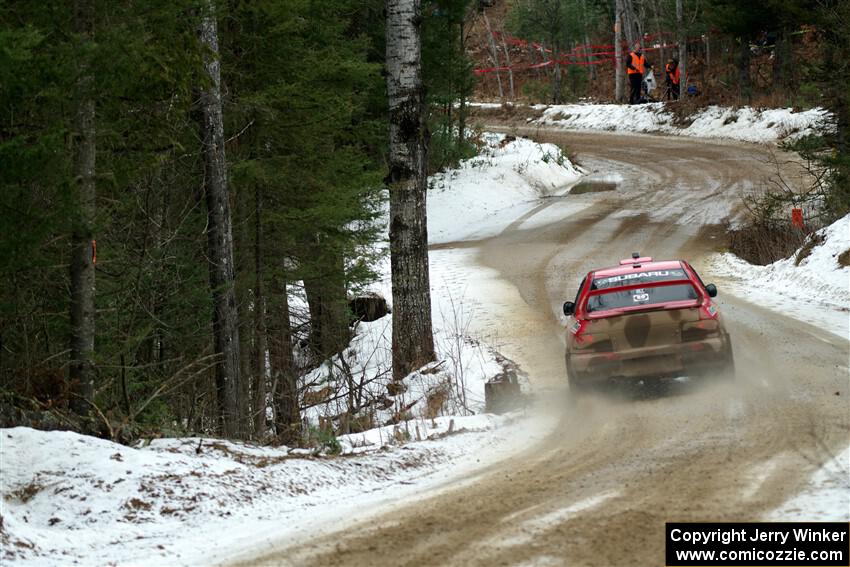 Ele Bardha / Corrina Roshea Subaru WRX STi on SS7, Hunters-McCormick Lake I.