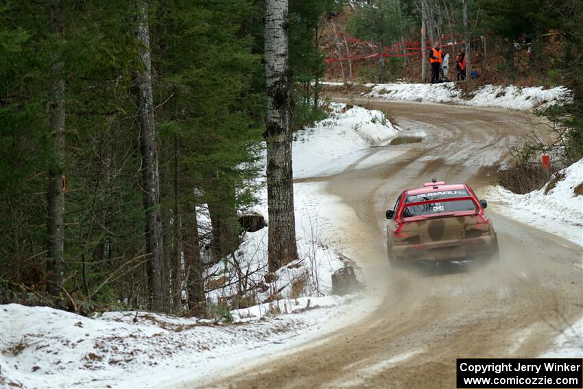 Ele Bardha / Corrina Roshea Subaru WRX STi on SS7, Hunters-McCormick Lake I.