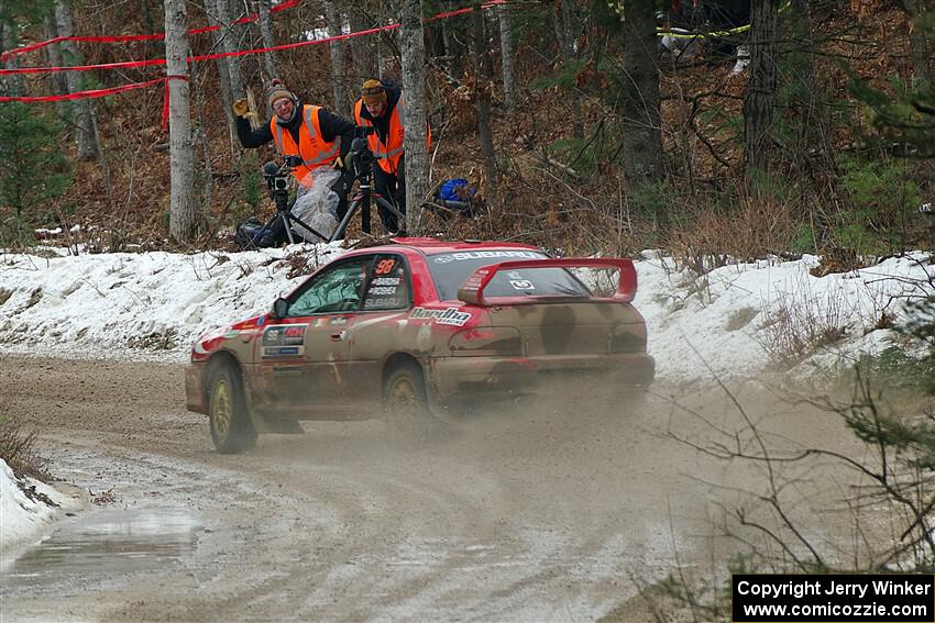 Ele Bardha / Corrina Roshea Subaru WRX STi on SS7, Hunters-McCormick Lake I.