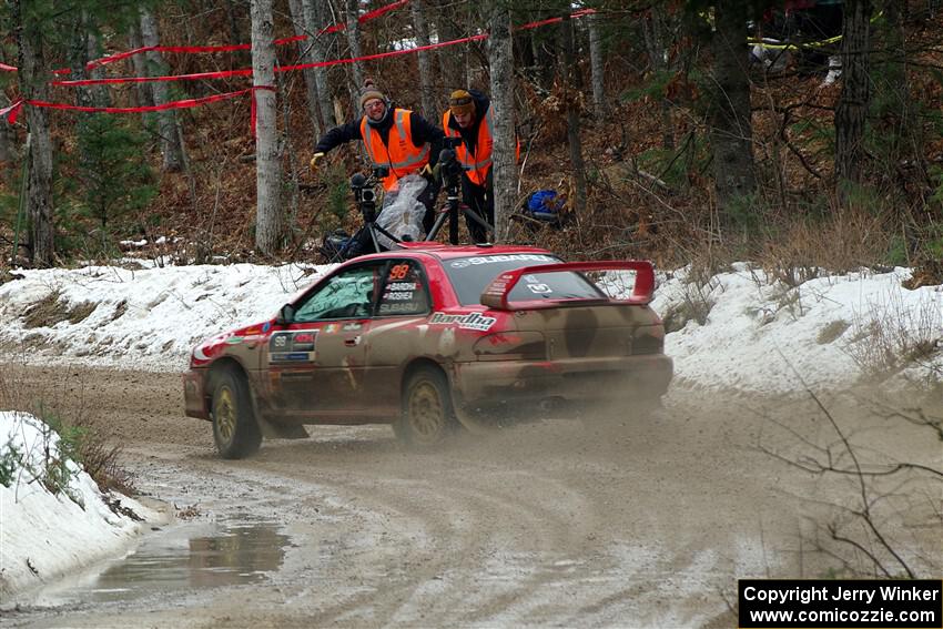 Ele Bardha / Corrina Roshea Subaru WRX STi on SS7, Hunters-McCormick Lake I.