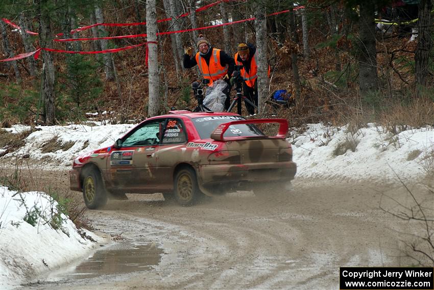 Ele Bardha / Corrina Roshea Subaru WRX STi on SS7, Hunters-McCormick Lake I.