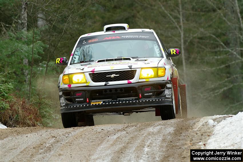 Tayler Hoevenaar / Steven Stewart Subaru Forester on SS7, Hunters-McCormick Lake I.