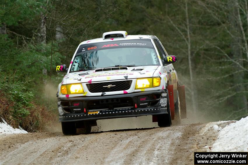 Tayler Hoevenaar / Steven Stewart Subaru Forester on SS7, Hunters-McCormick Lake I.