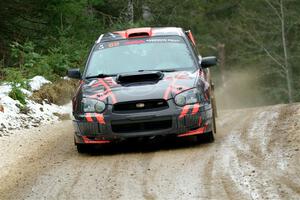 Gabe Jacobsohn / Ian Nelson Subaru WRX STi on SS7, Hunters-McCormick Lake I.