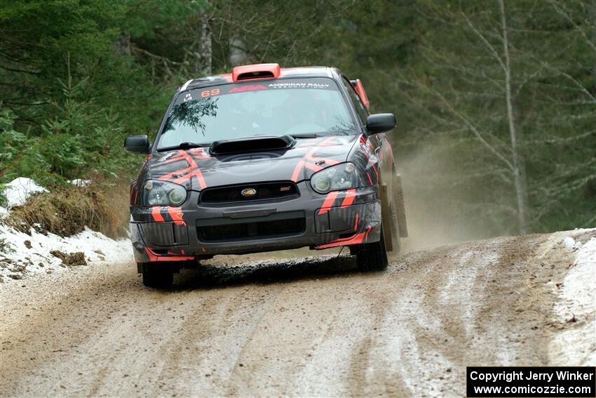 Gabe Jacobsohn / Ian Nelson Subaru WRX STi on SS7, Hunters-McCormick Lake I.