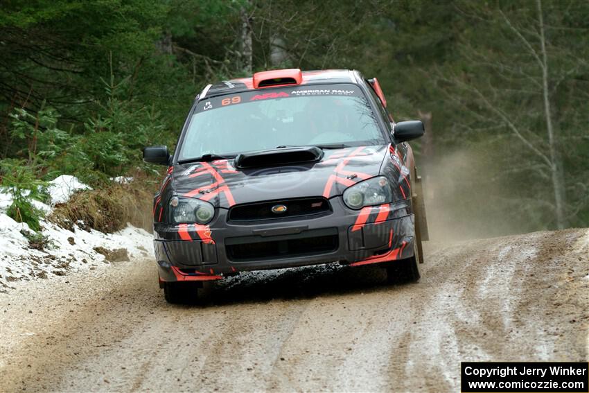 Gabe Jacobsohn / Ian Nelson Subaru WRX STi on SS7, Hunters-McCormick Lake I.