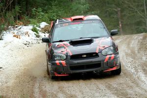 Gabe Jacobsohn / Ian Nelson Subaru WRX STi on SS7, Hunters-McCormick Lake I.