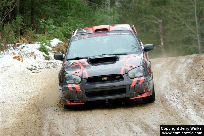 Gabe Jacobsohn / Ian Nelson Subaru WRX STi on SS7, Hunters-McCormick Lake I.