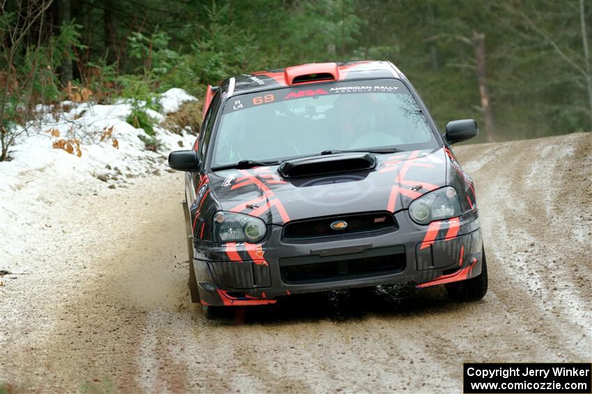 Gabe Jacobsohn / Ian Nelson Subaru WRX STi on SS7, Hunters-McCormick Lake I.