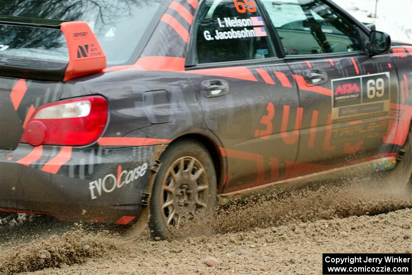 Gabe Jacobsohn / Ian Nelson Subaru WRX STi on SS7, Hunters-McCormick Lake I.