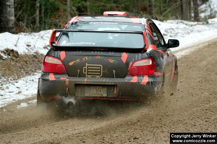 Gabe Jacobsohn / Ian Nelson Subaru WRX STi on SS7, Hunters-McCormick Lake I.