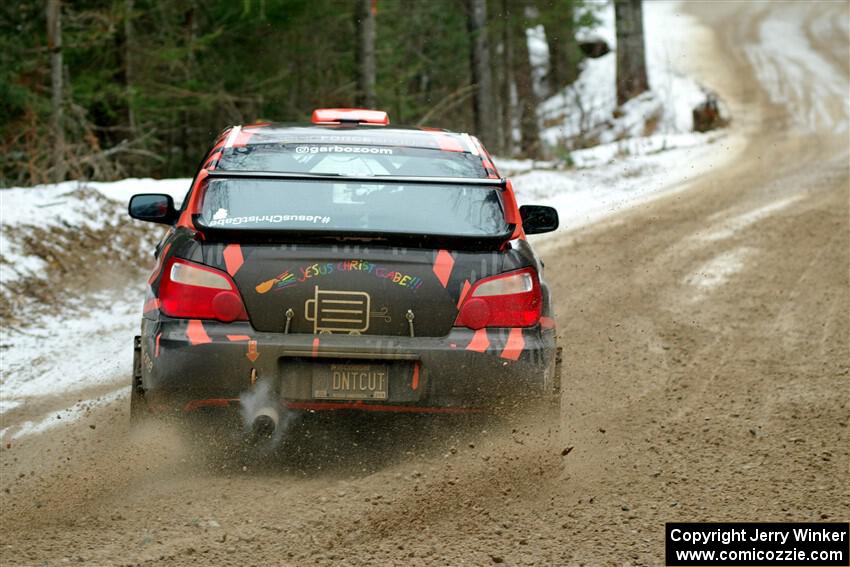 Gabe Jacobsohn / Ian Nelson Subaru WRX STi on SS7, Hunters-McCormick Lake I.