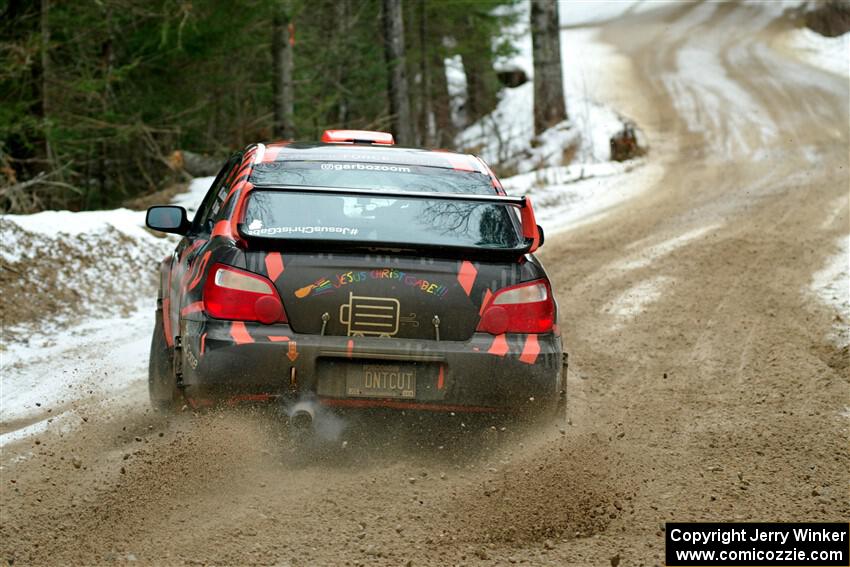 Gabe Jacobsohn / Ian Nelson Subaru WRX STi on SS7, Hunters-McCormick Lake I.