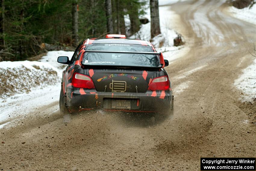 Gabe Jacobsohn / Ian Nelson Subaru WRX STi on SS7, Hunters-McCormick Lake I.