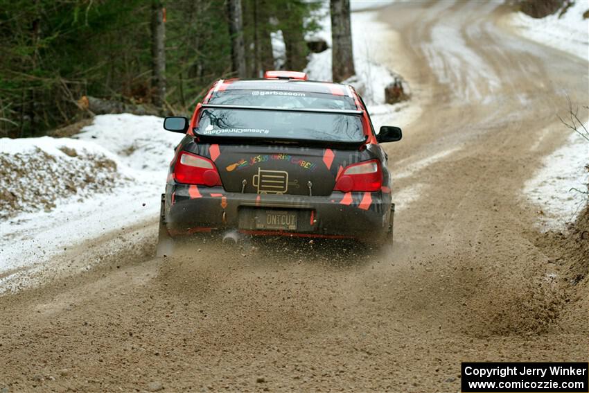 Gabe Jacobsohn / Ian Nelson Subaru WRX STi on SS7, Hunters-McCormick Lake I.