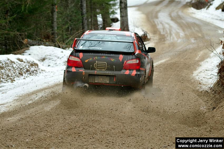 Gabe Jacobsohn / Ian Nelson Subaru WRX STi on SS7, Hunters-McCormick Lake I.