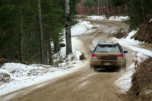 Nick Balzer / Jon Schrage Subaru WRX Wagon on SS7, Hunters-McCormick Lake I.