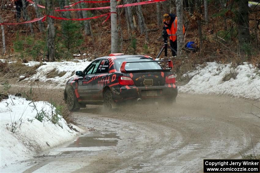 Gabe Jacobsohn / Ian Nelson Subaru WRX STi on SS7, Hunters-McCormick Lake I.