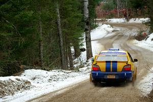 Tom Mayer / Karl Mayer Subaru WRX on SS7, Hunters-McCormick Lake I.