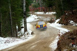 Tom Mayer / Karl Mayer Subaru WRX on SS7, Hunters-McCormick Lake I.