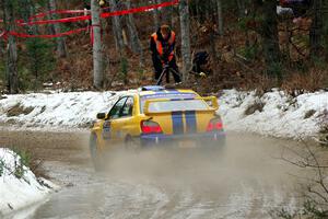 Tom Mayer / Karl Mayer Subaru WRX on SS7, Hunters-McCormick Lake I.