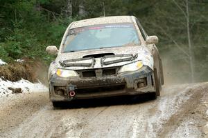 Tim Wickberg / Bryce Proseus Subaru WRX STi on SS7, Hunters-McCormick Lake I.