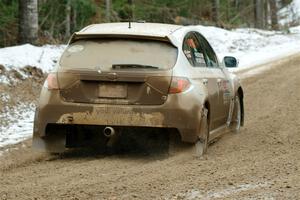 Tim Wickberg / Bryce Proseus Subaru WRX STi on SS7, Hunters-McCormick Lake I.