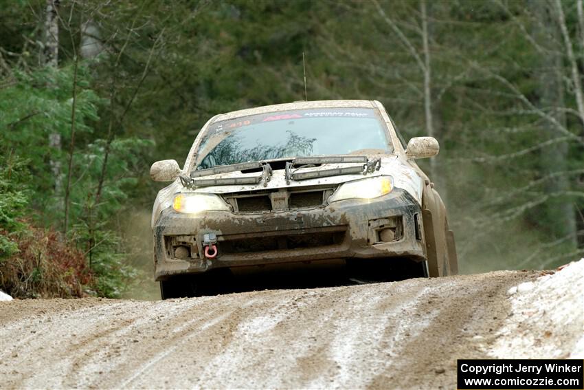 Tim Wickberg / Bryce Proseus Subaru WRX STi on SS7, Hunters-McCormick Lake I.