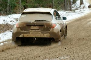 Tim Wickberg / Bryce Proseus Subaru WRX STi on SS7, Hunters-McCormick Lake I.