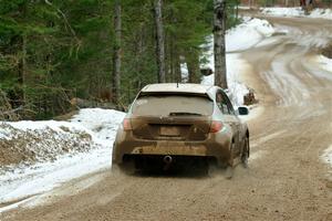 Tim Wickberg / Bryce Proseus Subaru WRX STi on SS7, Hunters-McCormick Lake I.