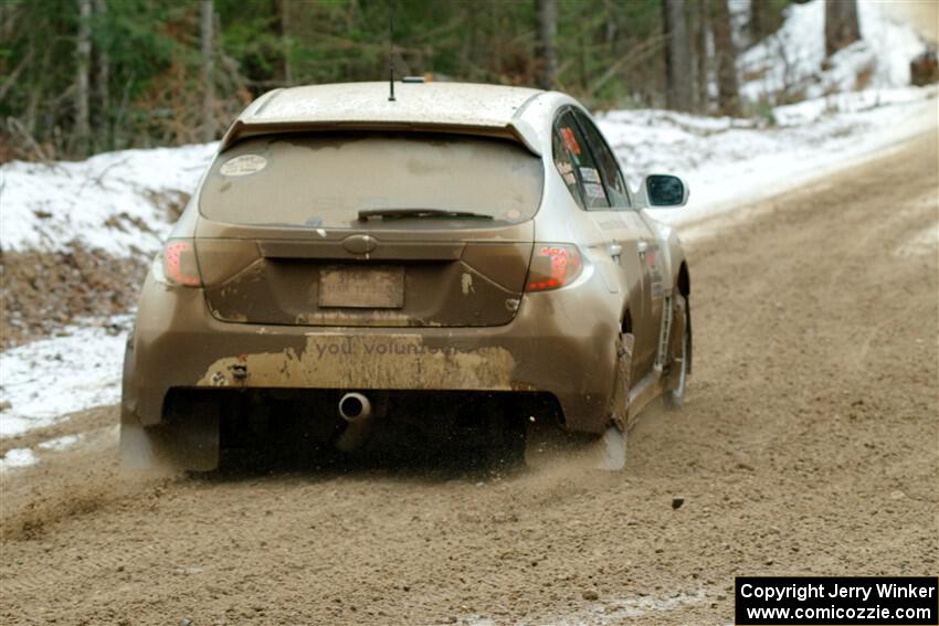 Tim Wickberg / Bryce Proseus Subaru WRX STi on SS7, Hunters-McCormick Lake I.